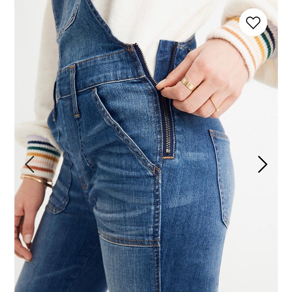 Madewell Skinny Overalls Jansing Wash Size XXS - Picture 2 of 6